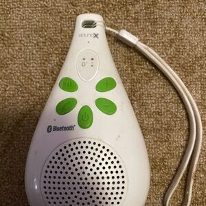 Sound X Portable Splash-proof Bluetooth Speaker White